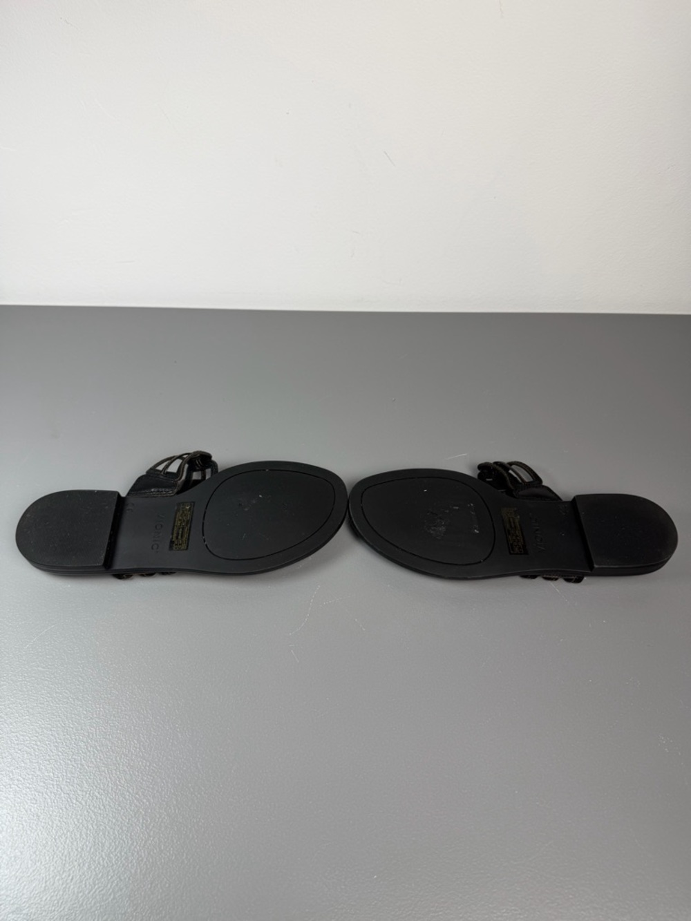 Vionic Citrine Alvana Toe Post Sandal Womens 7 Black Arch Support Resort Party - Picture 5 of 5